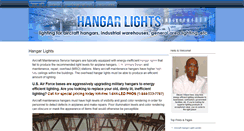 Desktop Screenshot of hangarlights.com